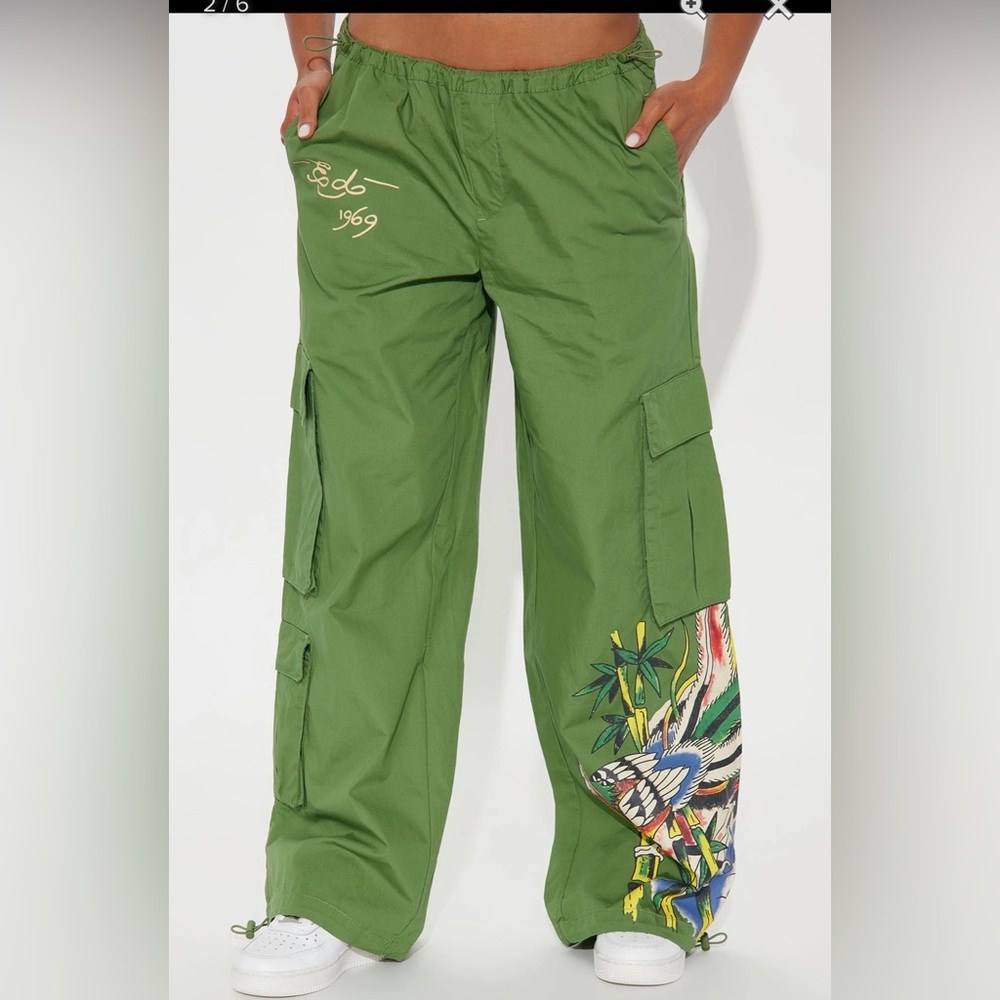 Green Cargo Pants